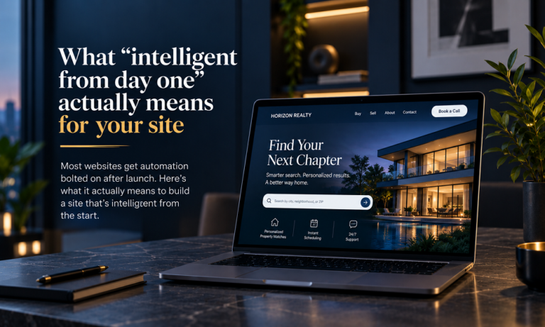 Website Automation 101: What "Intelligent From Day One" Actually Means