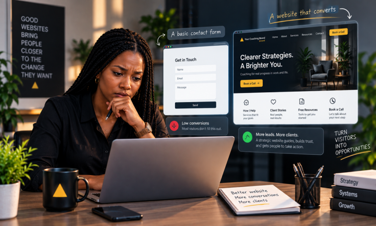 Why Your Coaching Website Needs More Than a Contact Form